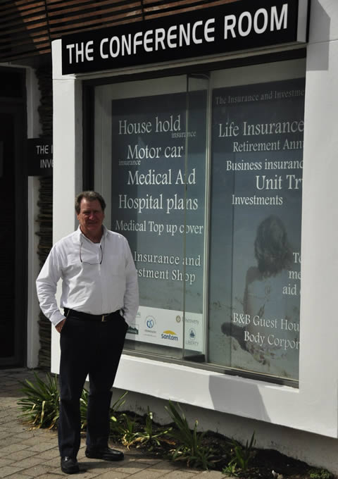 Outside The Conference Room in Plett